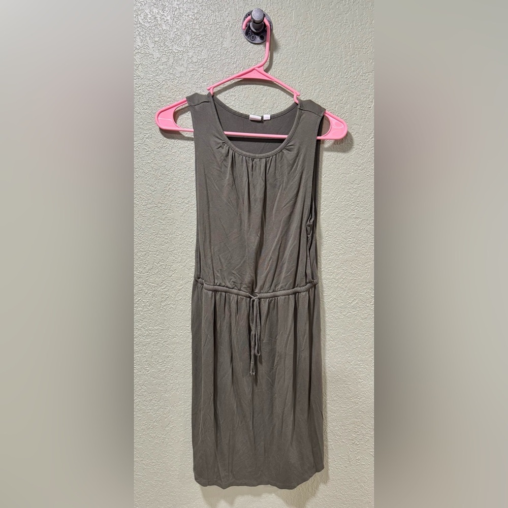 GAP Olive Green Sleeveless Dress